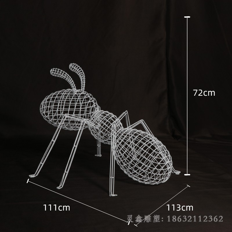 鏤空螞蟻城市不銹鋼雕塑