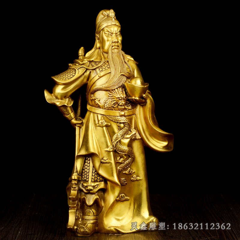 關(guān)公三國(guó)人物景觀銅雕