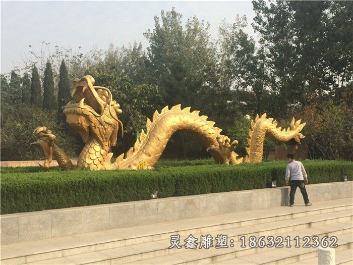 金龍動物公園景觀銅雕