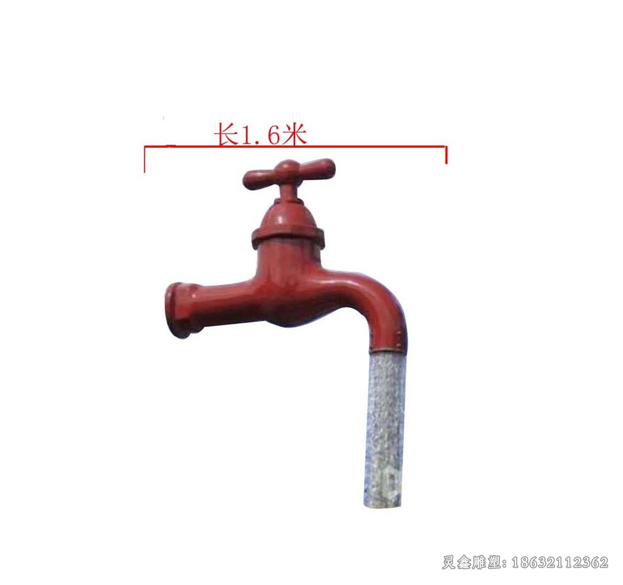 水龍頭噴泉景觀銅雕