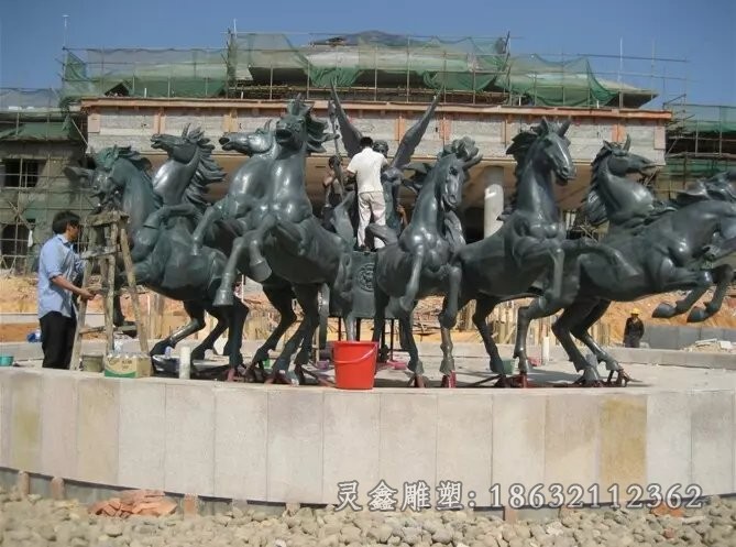 阿波羅戰(zhàn)車景區(qū)景觀銅雕