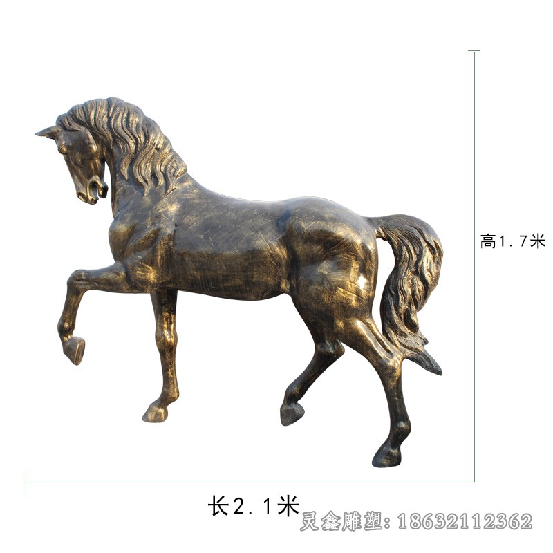 動物馬小區(qū)景觀銅雕